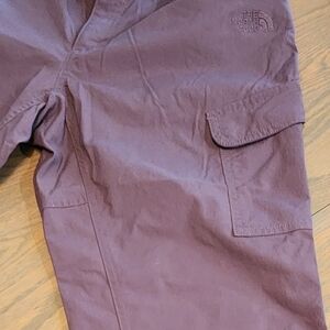The North Face Grayish Muave Cropped Hiking Pants